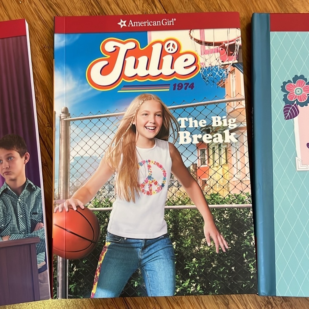 America Girl Julie 3 Book Set New In Box — image 5 of 8